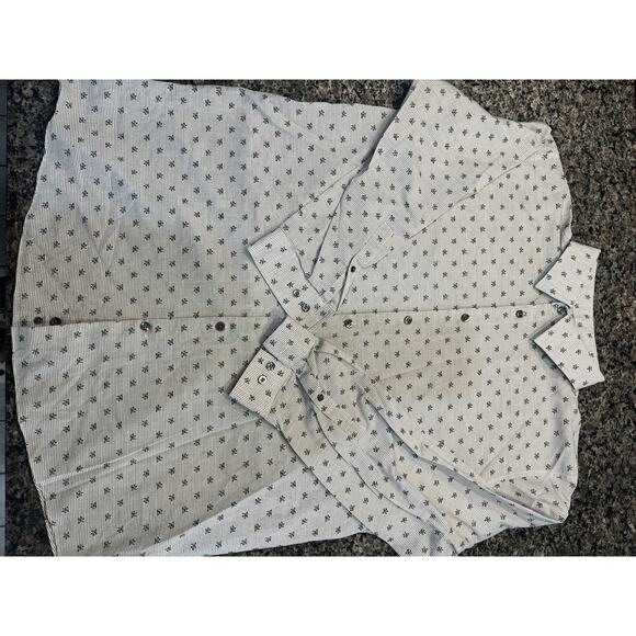 JF J.Ferrar Slim Men's Stretch Dress Shirt XL - Picture 3 of 6